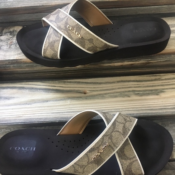 coach janine sandals